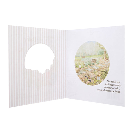 Birthday Card For Daddy - Peter Rabbit Design