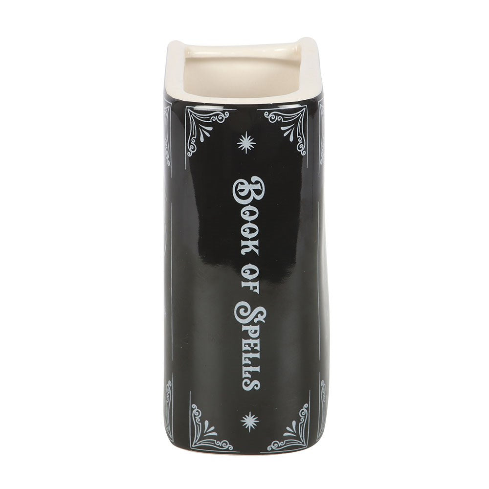 Book of Spells Gothic Flower Vase