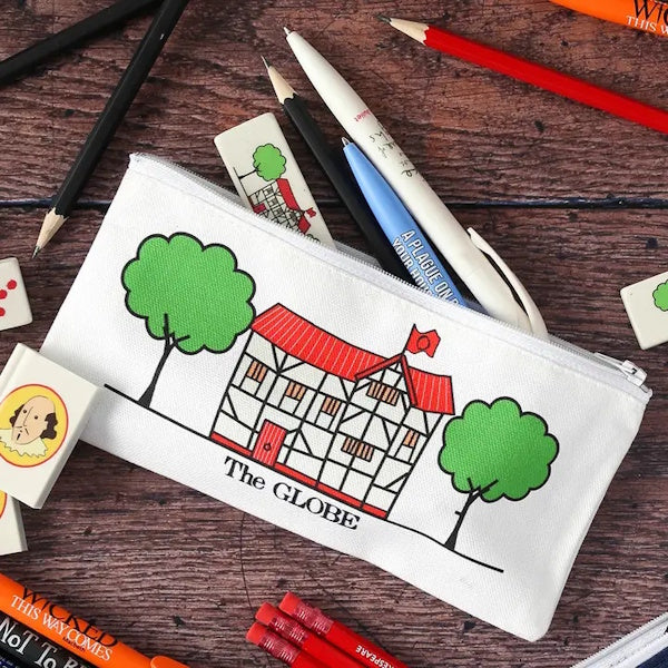 Cartoon Globe Pencil Case
