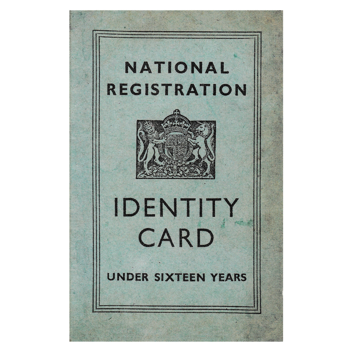 Children's Replica WW2 Identity Card
