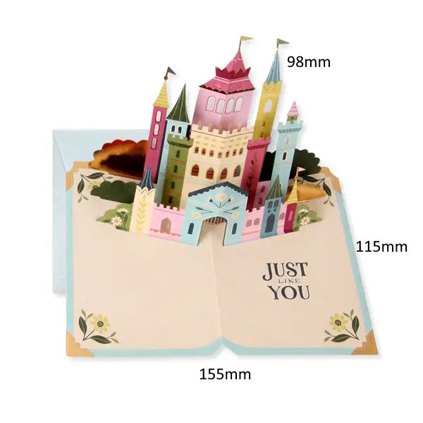 Fairy Tale 3D Layered Small Greeting Card