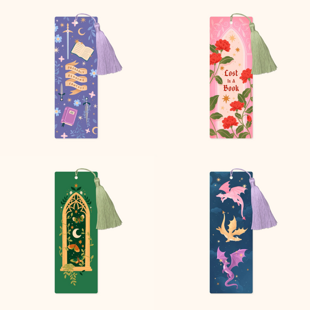 Fantasy Bookmarks - Set of 4