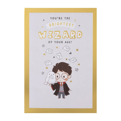 Harry Potter & Hedwig Birthday Card with Maze Activity