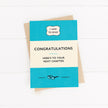 Congratulations - Here's To Your Next Chapter Card