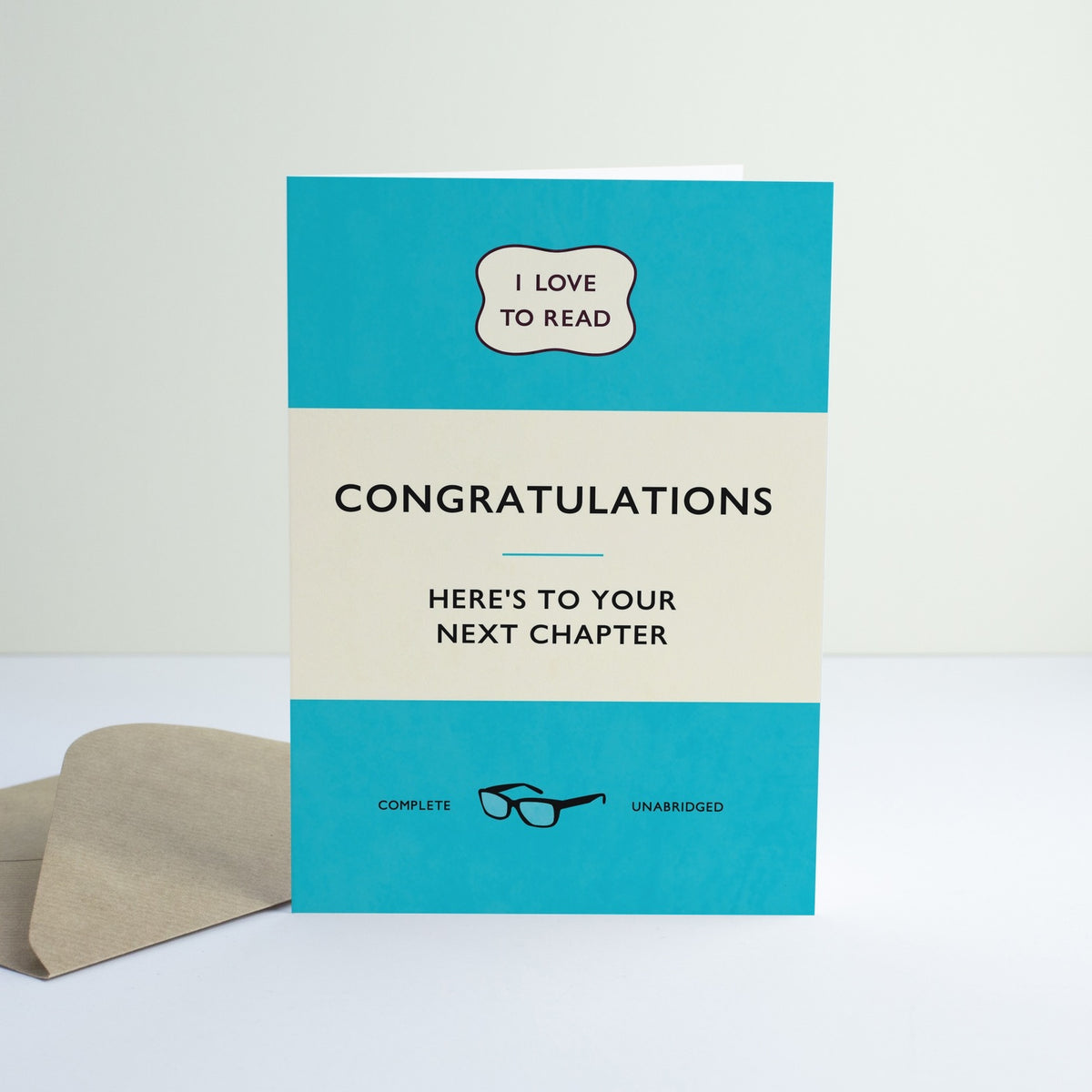 Congratulations - Here's To Your Next Chapter Card