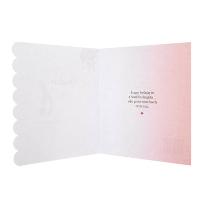 Birthday Card For Daughter - Peter Rabbit Design