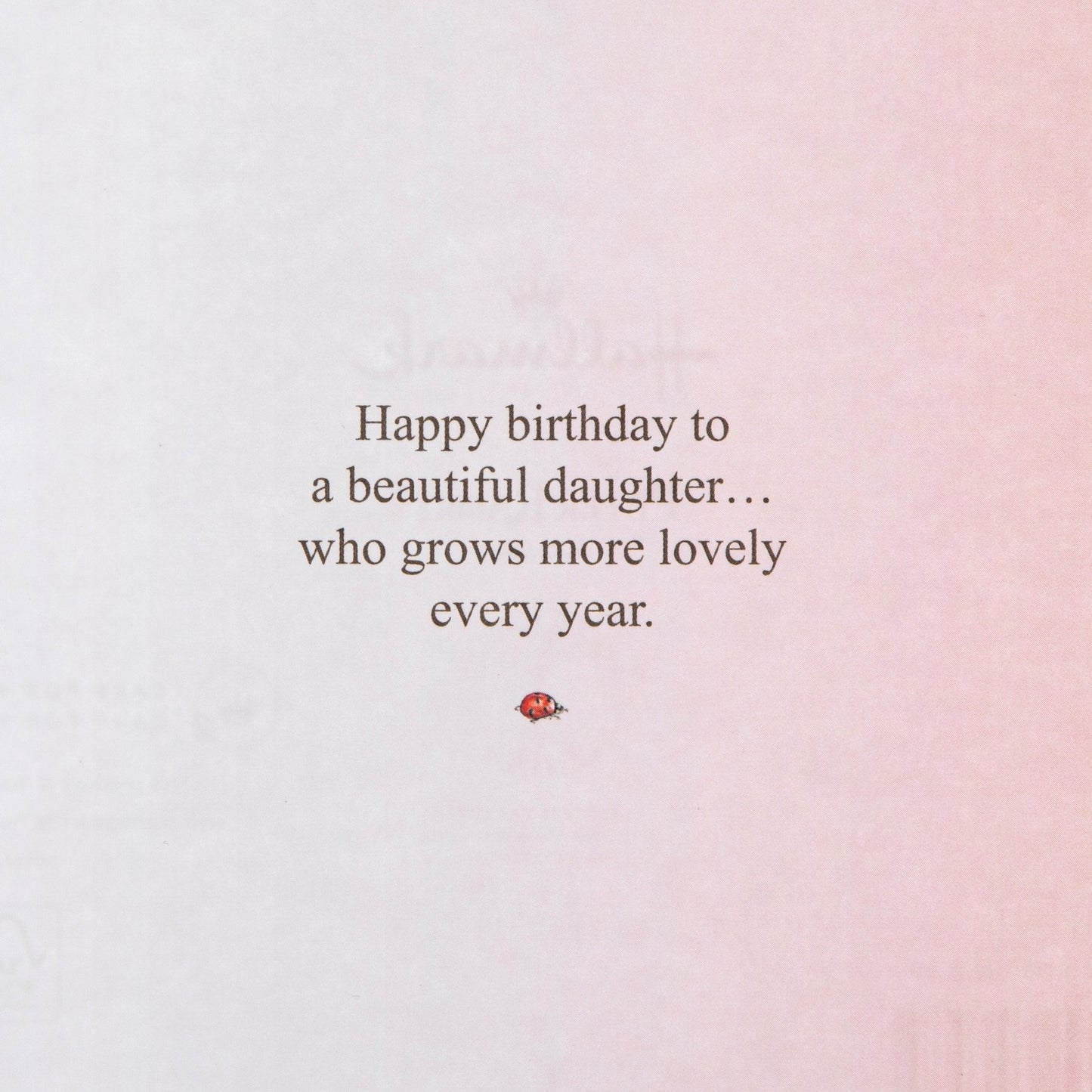 Birthday Card For Daughter - Peter Rabbit Design