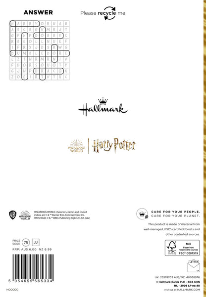 Daughter Birthday Card - Harry Potter Collection