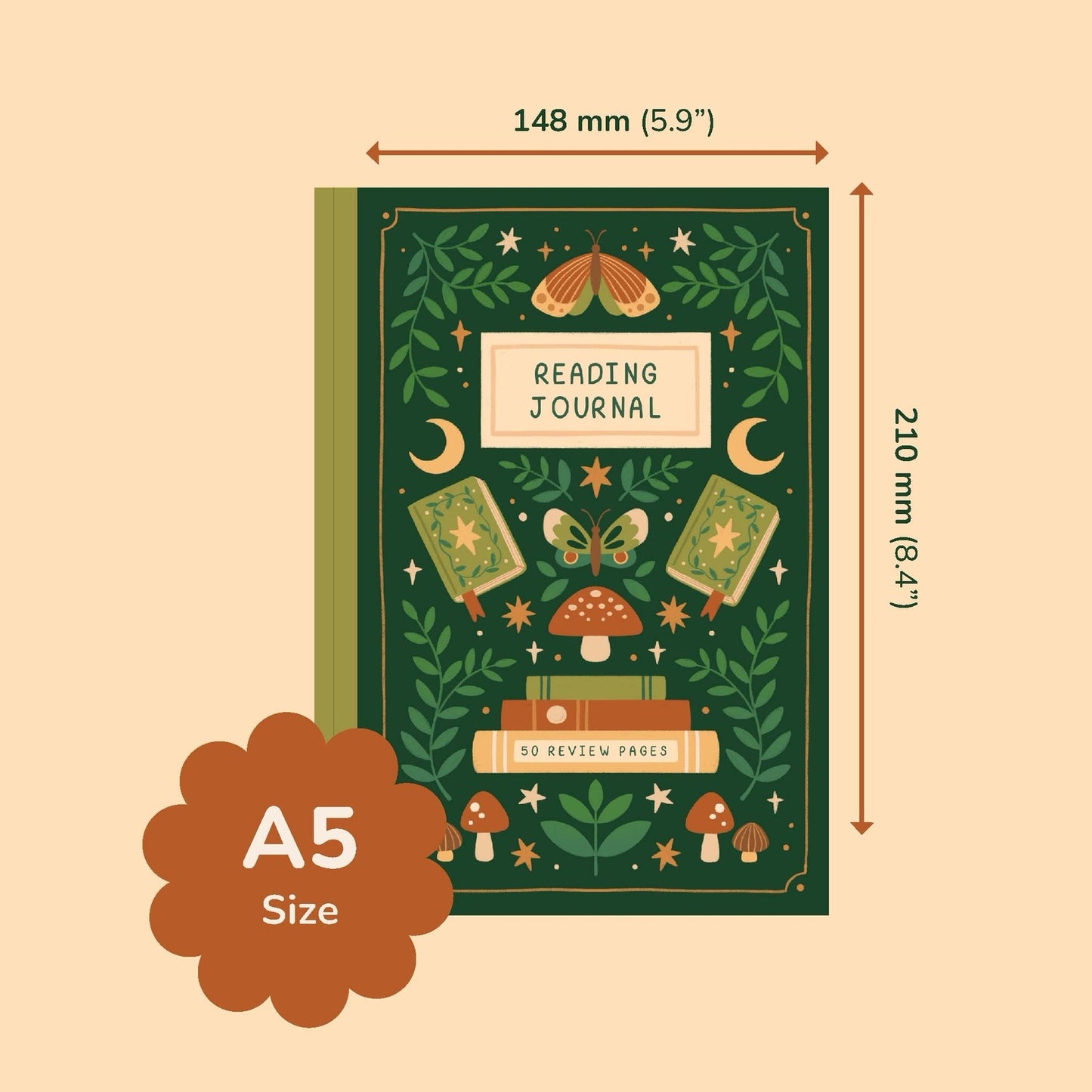 Fantasy Forest Reading Journal