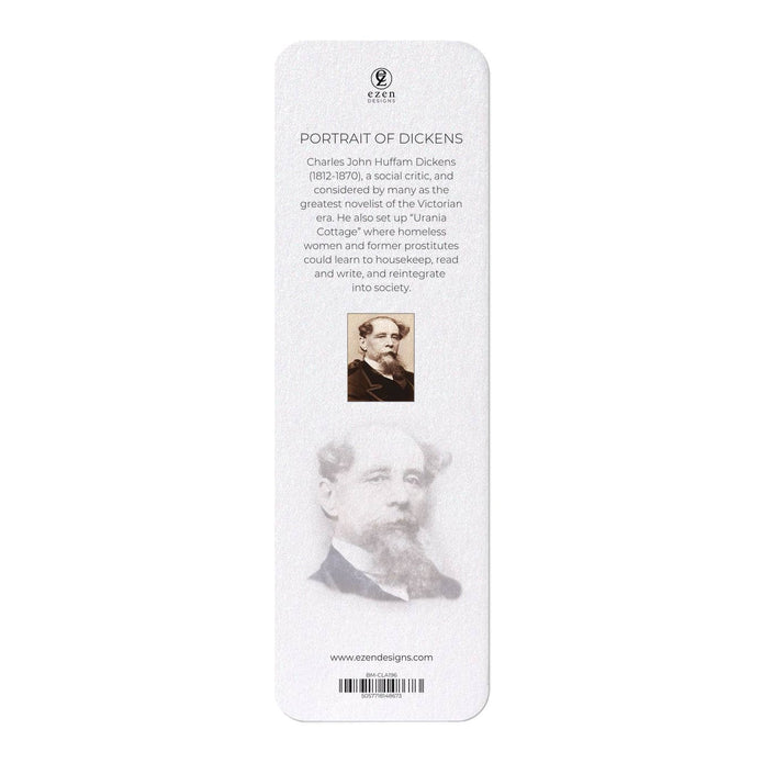 Portrait of Dickens Bookmark