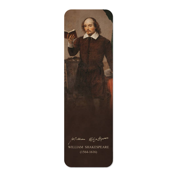 Shakespeare Reading 1870s Painting Bookmark