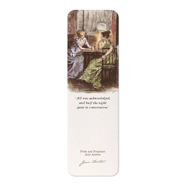Night Spent in Conversation (1895): Painting Bookmark