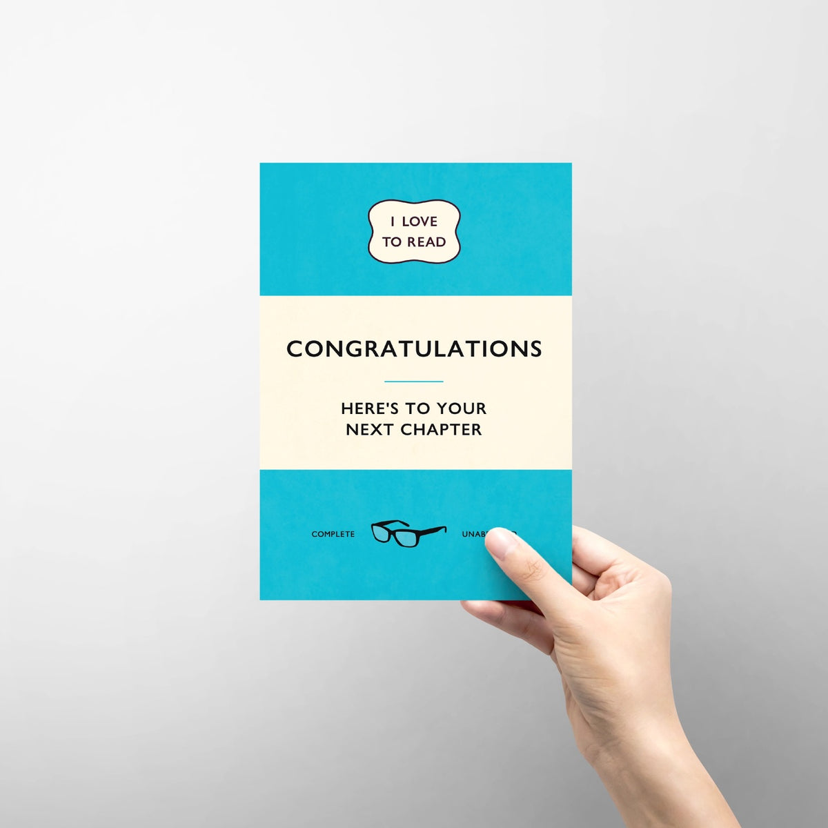 Congratulations - Here's To Your Next Chapter Card