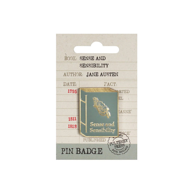 Jane Austen - Sense and Sensibility Pin Badge
