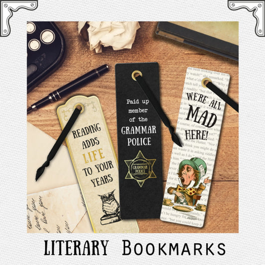 Grammar Police Bookmark