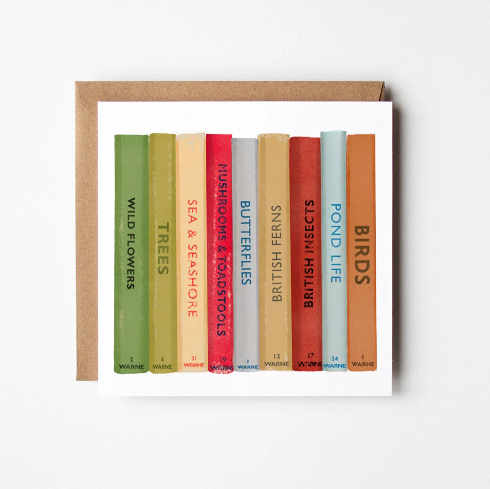 Observer Nature Books Greeting Card
