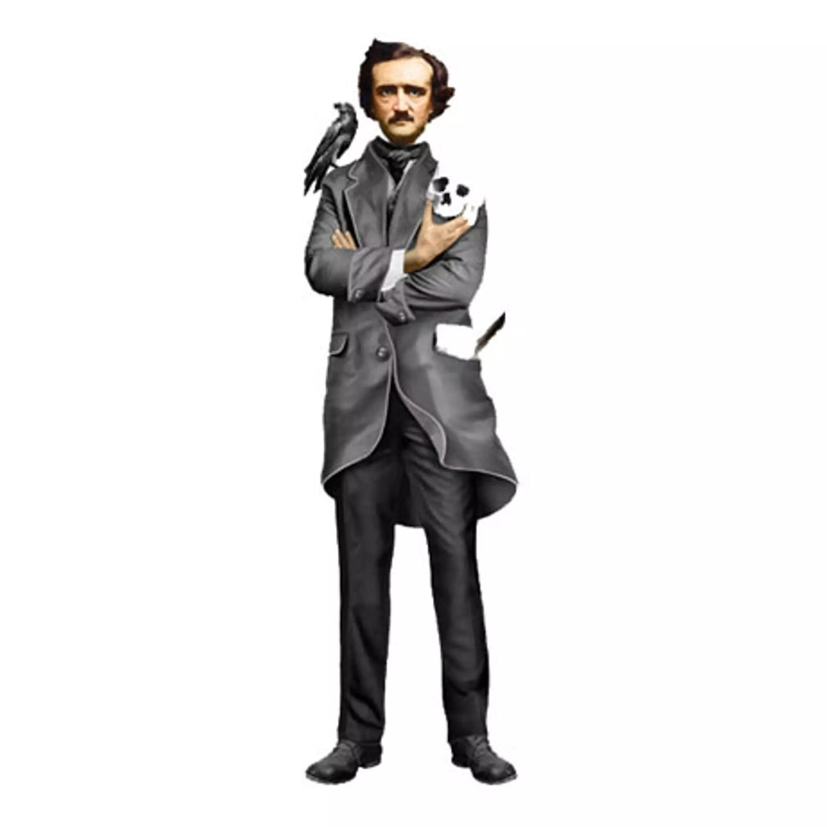 Edgar Allan Poe Quotable Notable Card