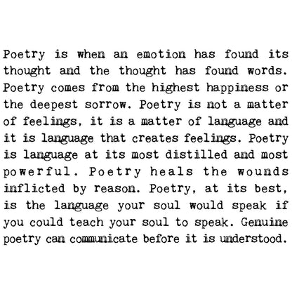 Poetry Lover Mug