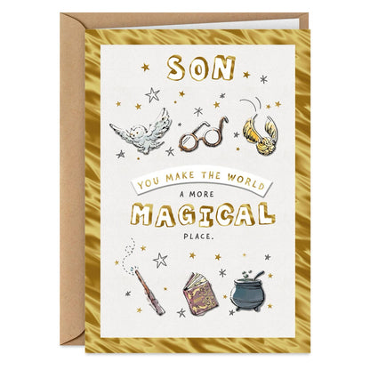 Son Birthday Card - Harry Potter Collection