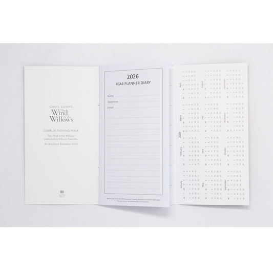 The Wind in the Willows Summer Evening Walk 2026 Planner 