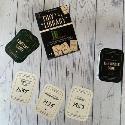 Tidy the Library - Original Card Game for Book Lovers