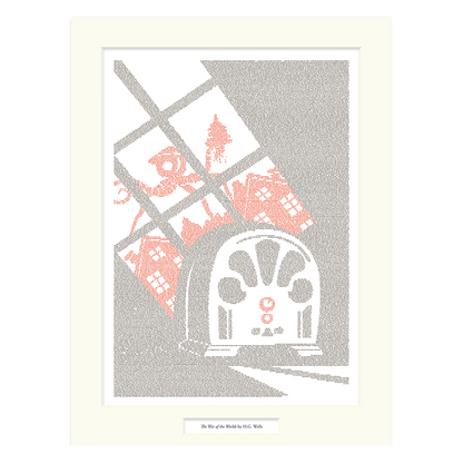 The War of the Worlds Matted Print